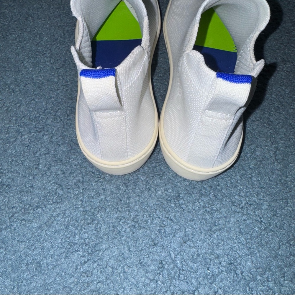 Rothy’s White Slip-On Sneakers High Top 6.5 - Picture 3 of 7